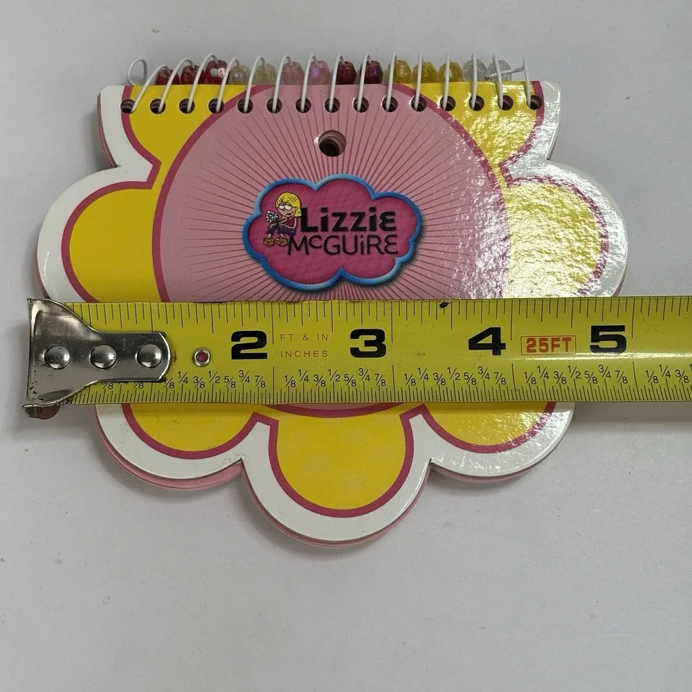 Lizzie McGuire Notebook Beads Flower Disney